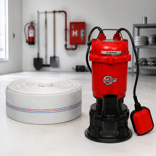Pompa submersibila apa murdara cu tocator Elefant, 750w, 220v, 2850rpm, 300l/min, inaltime de refulare 11m, adancime maxima