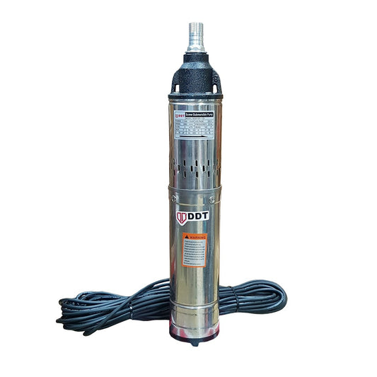 Pompa Submersibila DDT QGD120 Inox, 1100W, 120m Inaltime, Debit 3 m³/h, 20m Cablu