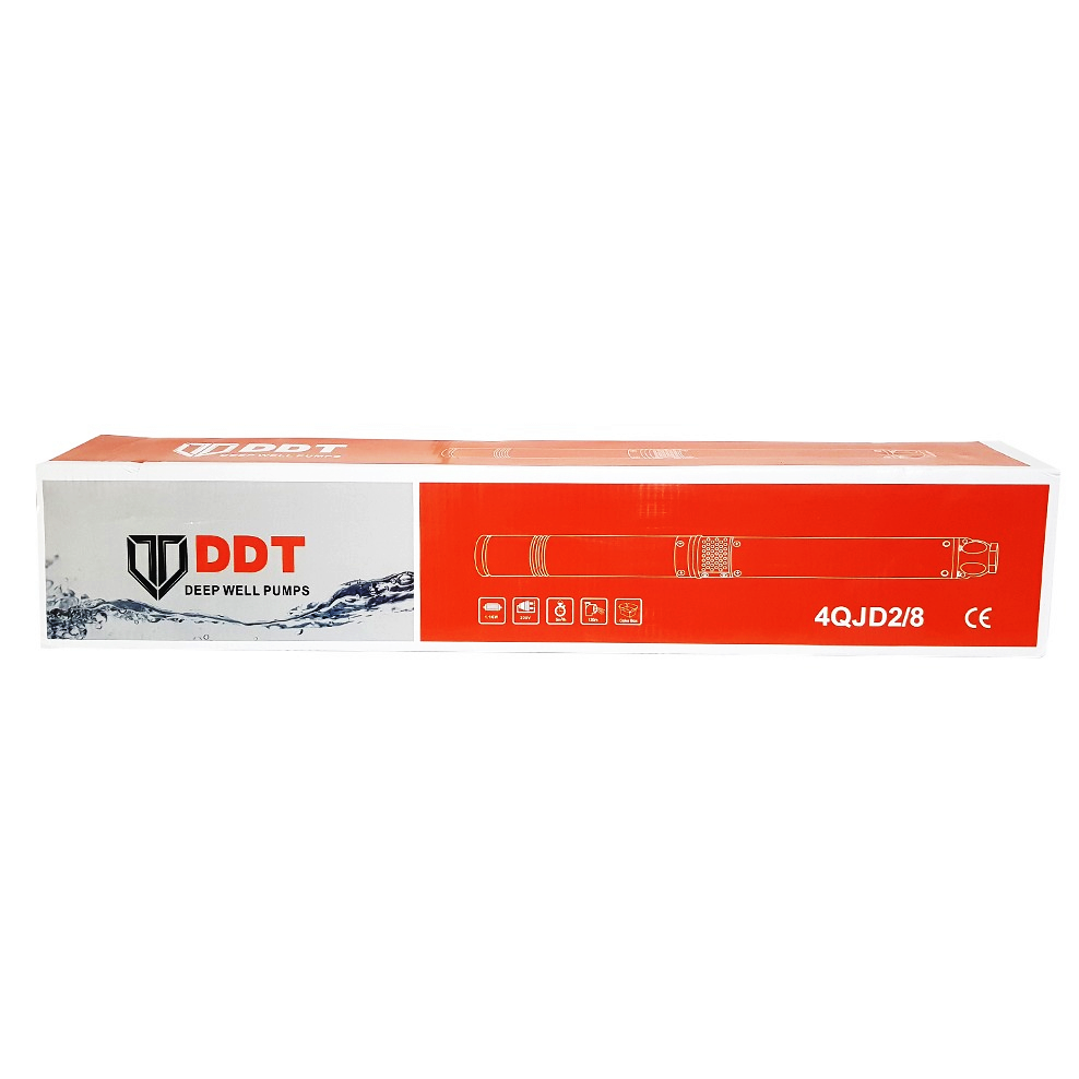 Pompa Submersibila de Adancime cu 8 Turbine DDT Profesional 4QJD2-8, 1100W, 120m, 5 mc/h, Racord 1"