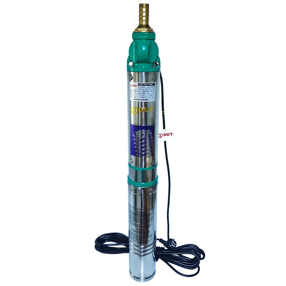 Pompa Submersibila de Adancime cu 8 Turbine DDT Profesional 4QJD2-8, 1100W, 120m, 5 mc/h, Racord 1"