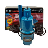 Set Pompa submersibila pe vibratii Broman 350W, 80m + Furtun gradina PVC 3/4 inch, 50m