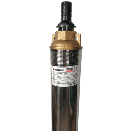 Pompa submersibila ELEFANT 3.5STM2-8, 1000 W, motor electric, debit 2.6 m3/h, inox - ZEP.RO - Ți-e la îndemână!