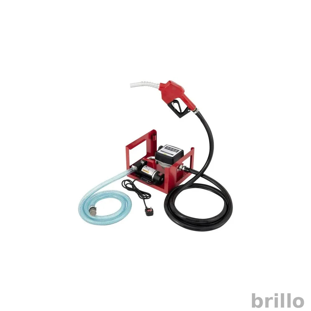 Pompa transfer diesel 550W, 60L/min, contor mecanic, pistol automat, 220V