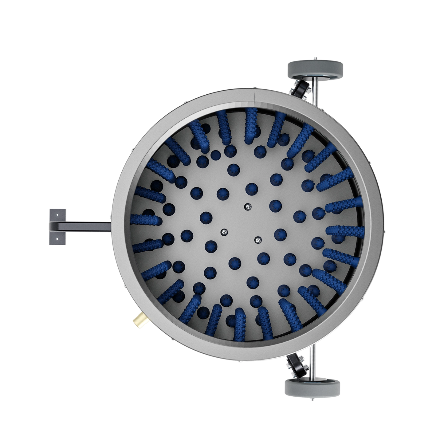 Deplumator pasari ZEP EU PRO C, 1500W, diametru 50 cm, 164 degete cauciuc, inox