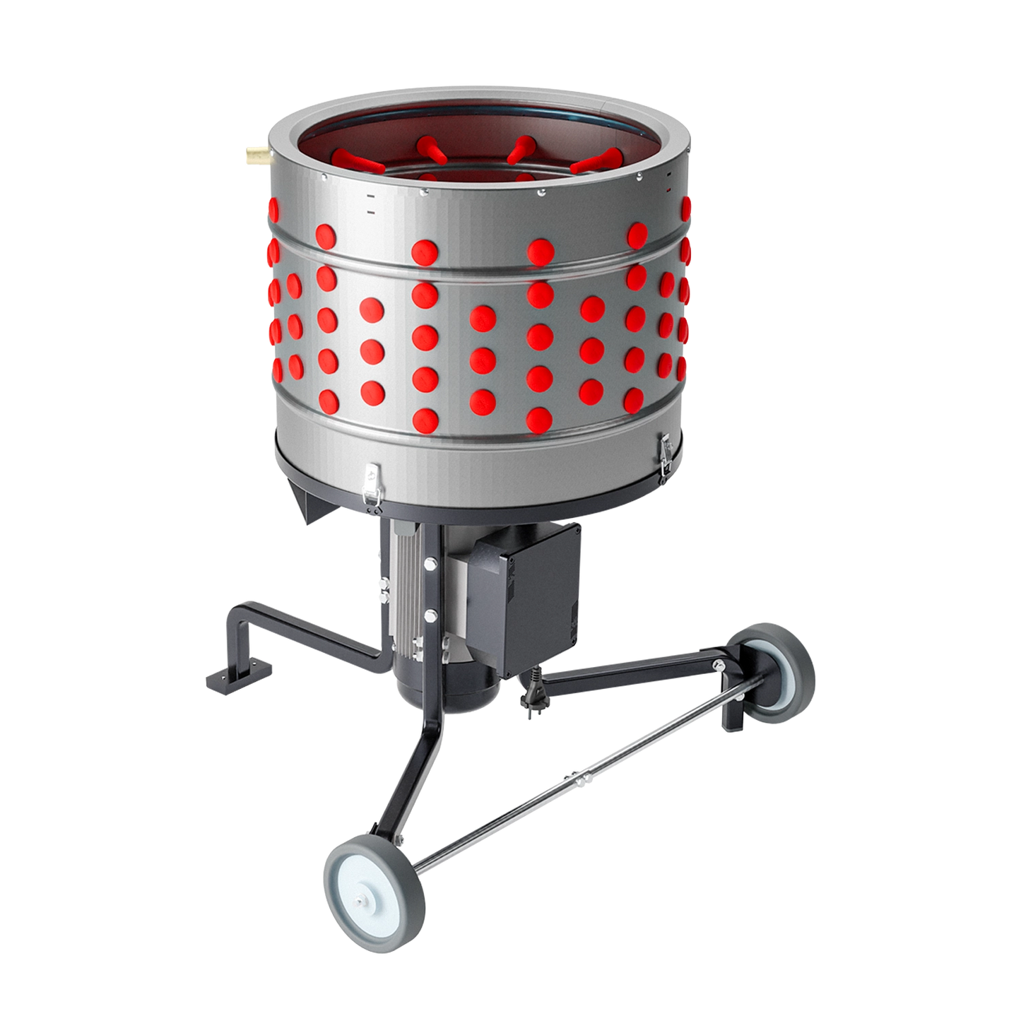 Deplumator pasari ZEP EU PRO B, 1500W, diametru 50 cm, 164 degete cauciuc, inox