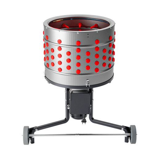 Deplumator pasari ZEP EU PRO B, 1500W, diametru 50 cm, 164 degete cauciuc, inox