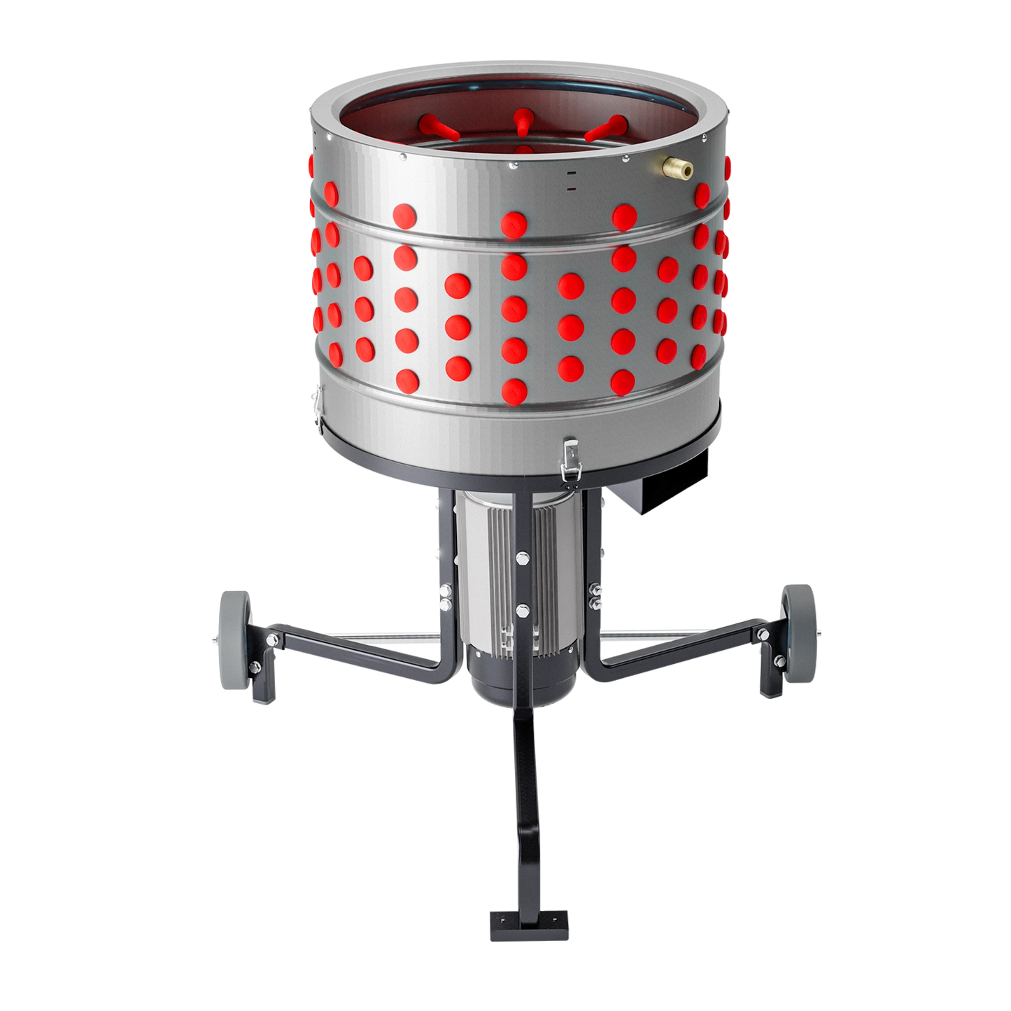 Deplumator pasari ZEP EU PRO B, 1500W, diametru 50 cm, 164 degete cauciuc, inox