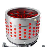 Deplumator pasari ZEP EU PRO B, 1500W, diametru 50 cm, 164 degete cauciuc, inox