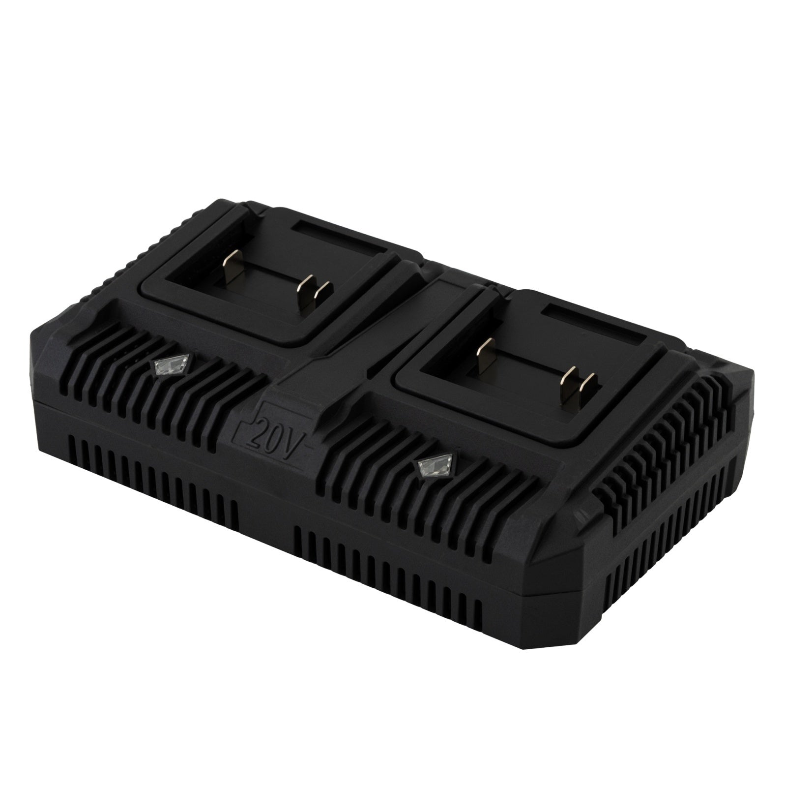 Incarcator Dublu PartnerPro PPC-2-4A, 2x20V, 4A+4A, pentru 2 acumulatori simultan