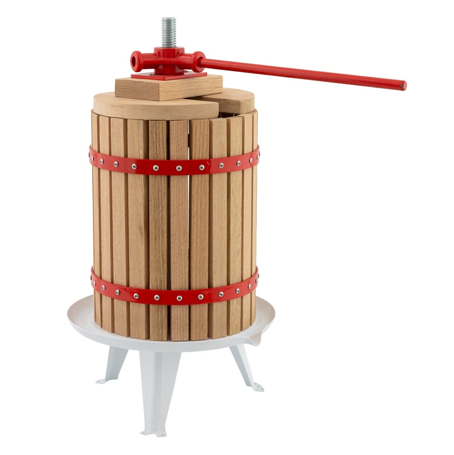 Pachet Teasc Elefant FP-18 18L lemn stejar + sac filtru 18L pentru struguri si fructe