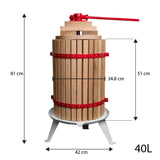 Teasc Manual Fructe si Struguri 40L Rotor FP-40