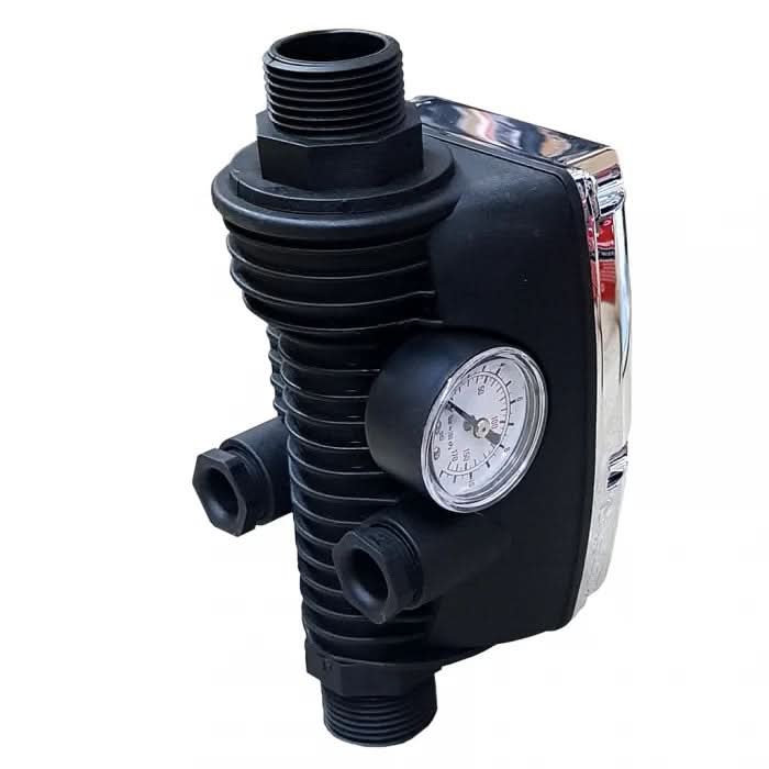 Presostat electronic Brio ZEP 1" 1.1kW 10 bar cu manometru