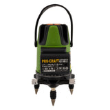 Nivela laser PROCRAFT LE-3D, 15 m, 3 linii, nivelare automata, clasa 2