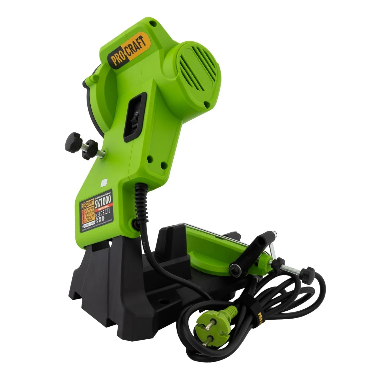 Masina Ascutit Lant Drujba ProCraft SK1000, 85W, 5000 RPM, Disc 105 mm, Reglaj 30°