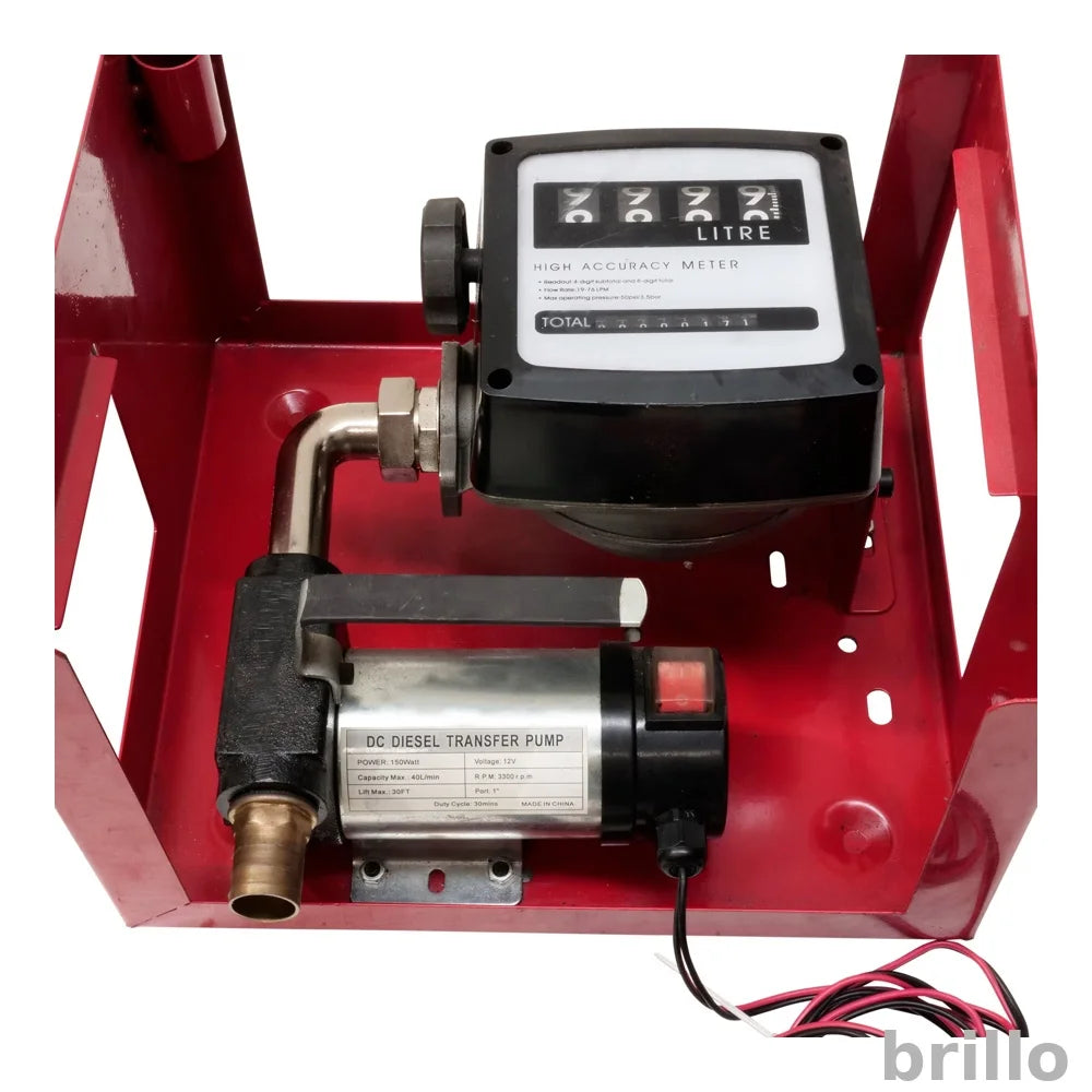 Pompa transfer diesel 550W, 60L/min, contor mecanic, pistol automat, 220V