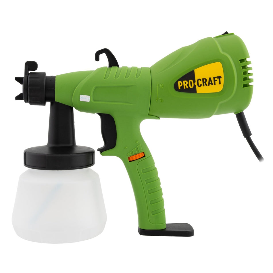 Pistol de vopsit electric Procraft PSE550, 350W, rezervor 800 ml, duze 1.8/2.5 mm