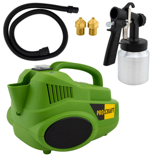 Pistol de vopsit electric Procraft PSE950, 600W, rezervor 800 ml, 3 duze