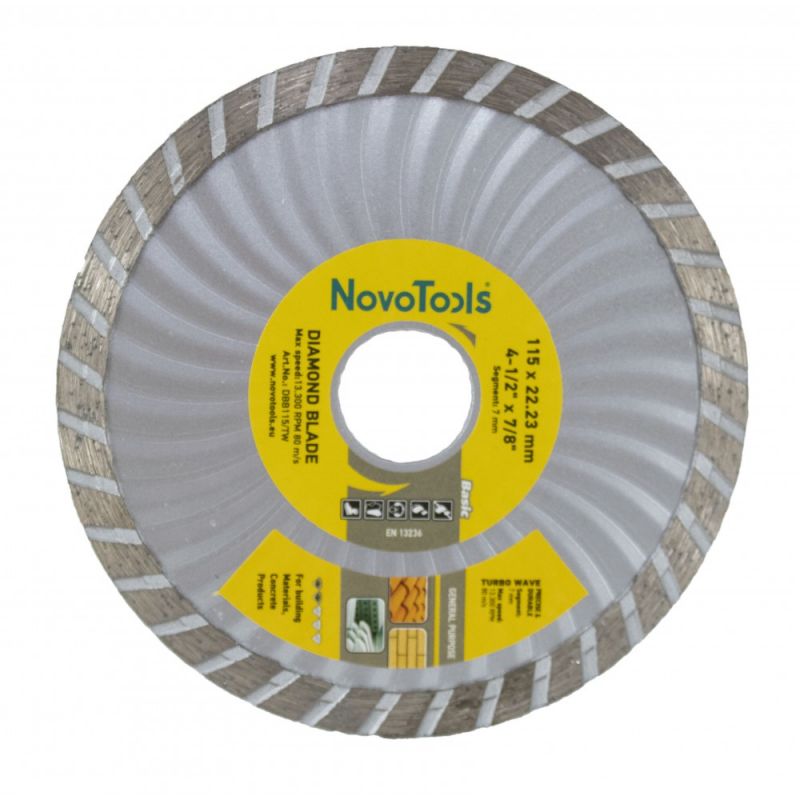 Disc diamantat basic Novo Tools 230x7x22.23 segmentat ef-5824