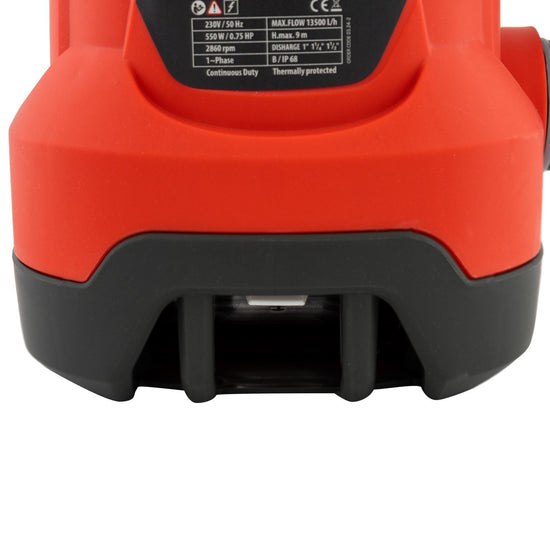 Pompa Submersibila Elefant QTP550, 550W, 13500L/h, 9m, Apa Curata si Murdara, Flotor Automat