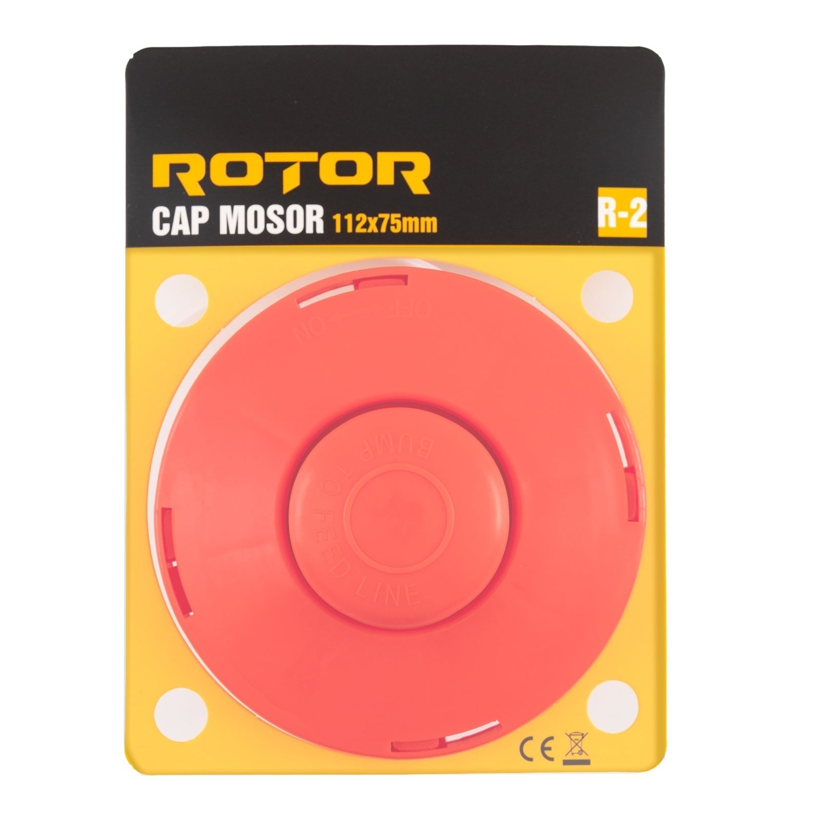 Cap Mosor ROTOR R-2, 112x75mm, cu fir 2.4mm x 2m