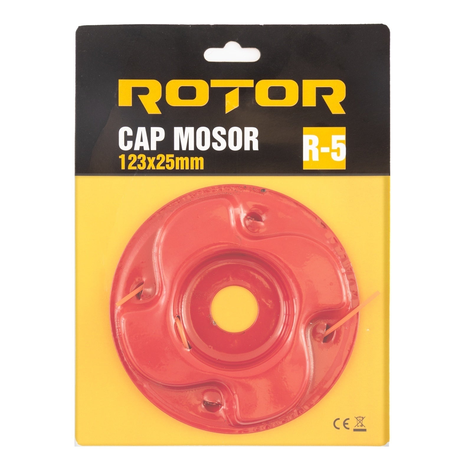 Cap Mosor ROTOR R-5, 123x75mm, cu fir 2.4mm x 2m
