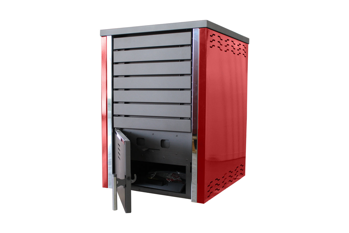 Centrala pe lemne FORNELLO SAUNA RED 30 kw pe combustibil solid