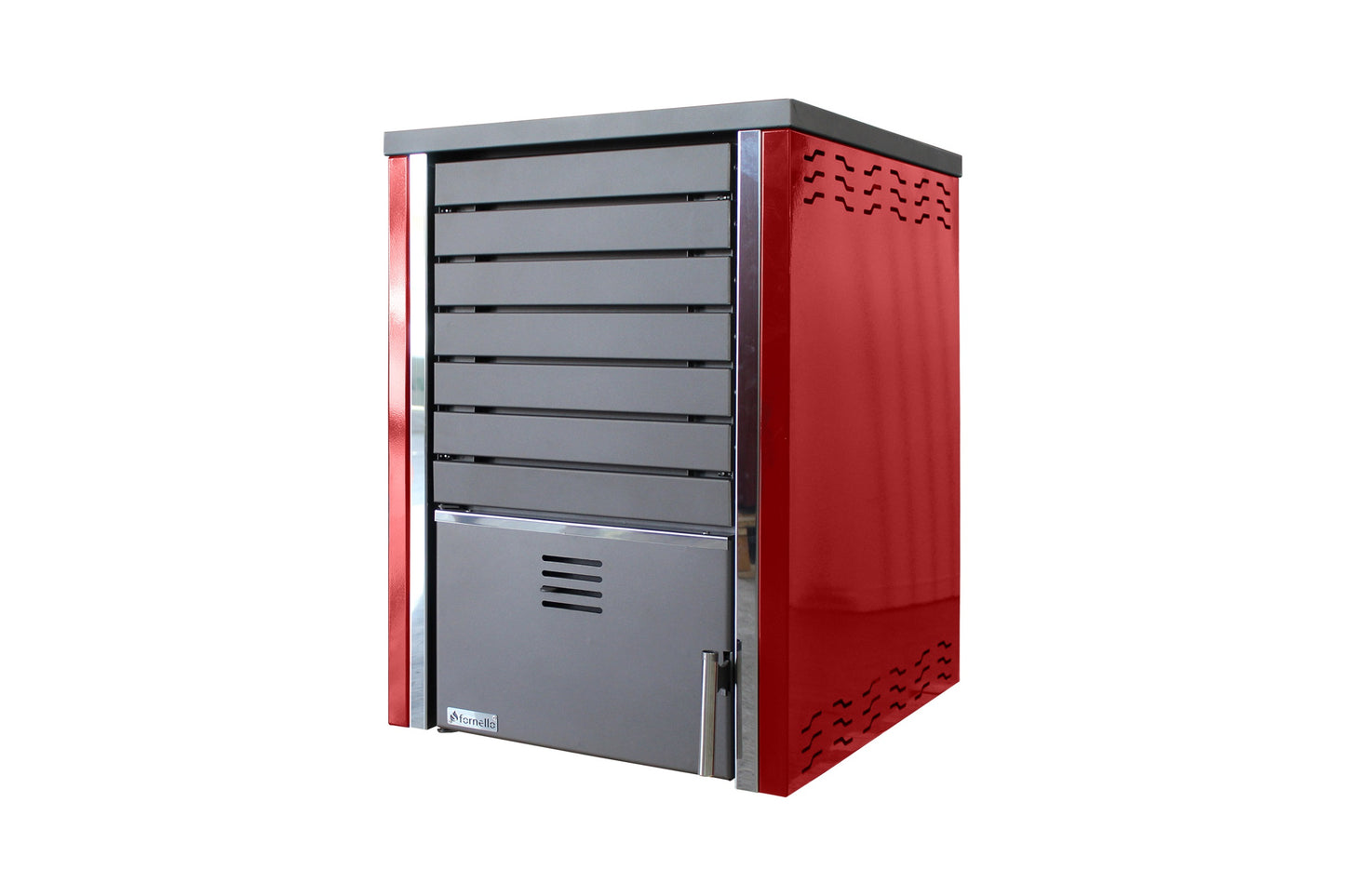 Centrala pe lemne FORNELLO SAUNA RED 30 kw pe combustibil solid