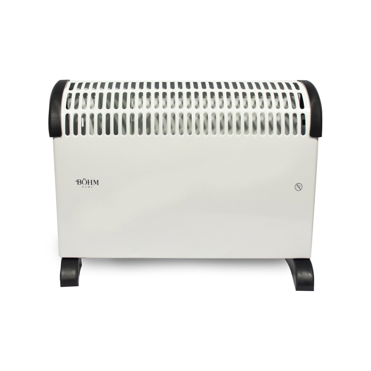 Radiator electric Bohm BL01S, 2000W, ventilator turbo, termostat reglabil, timer 24h, 20-25mp