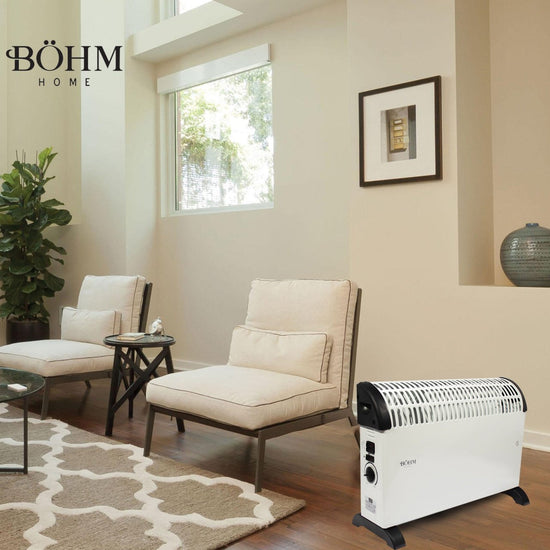 Radiator Electric cu Ventilator Bohm BL01S, 2000W, pentru 20-25 m2