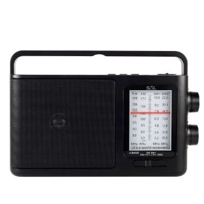 Radio portabil RPR 7B 4in1 – Bluetooth, MP3, USB, microSD si radio 4 benzi – autonomie lunga
