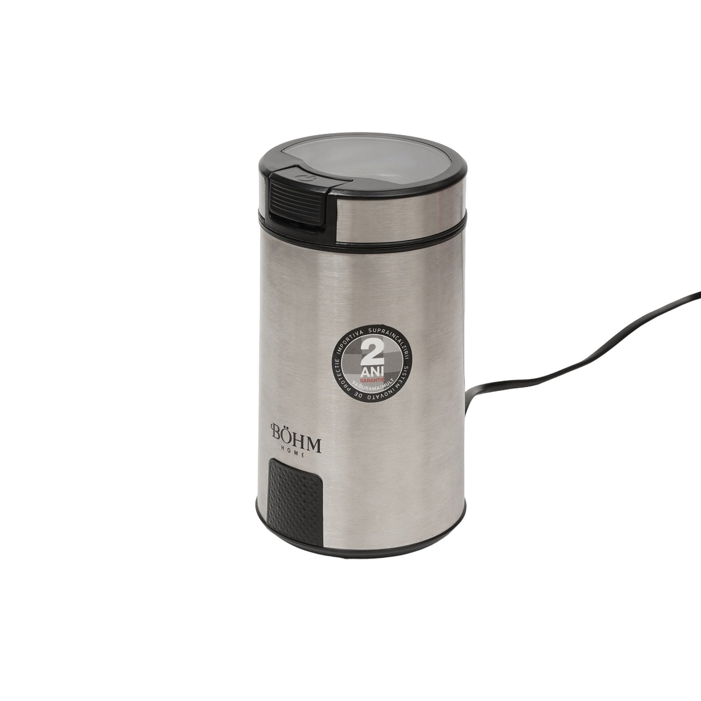Rasnita Electrica de Cafea BOHM BCG-7120, 200W, 14.000 rot/min, 50g, Lame Inox - detaliu 4