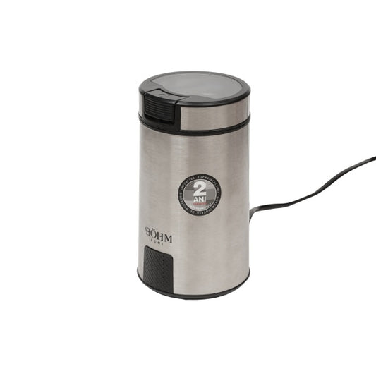 Rasnita Electrica de Cafea BOHM BCG-7120, 200W, 14.000 rot/min, 50g, Lame Inox - imagine produs