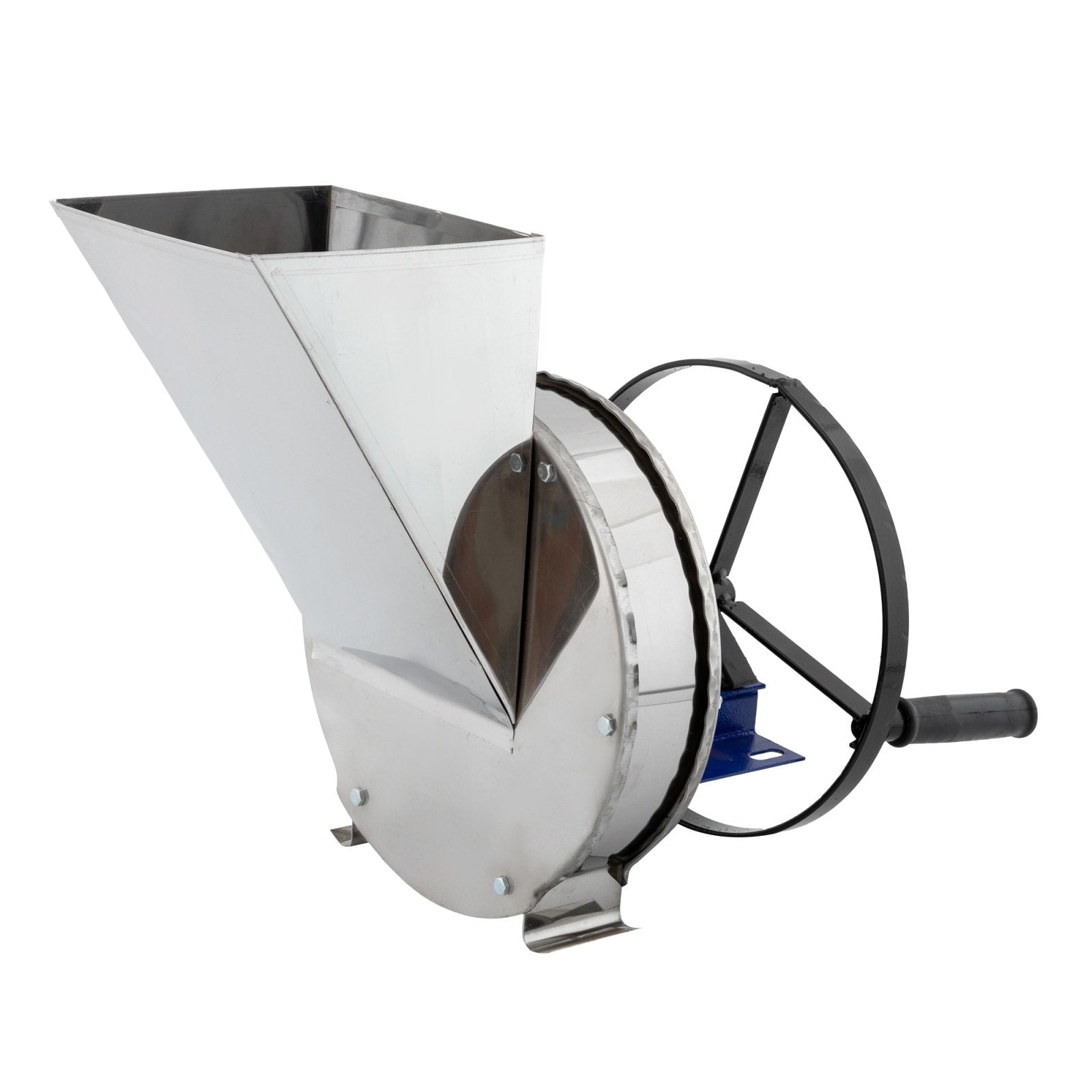 Razatoare manuala inox pentru fructe si legume, cuva 6 L, 140 kg/h, adaptabila motor