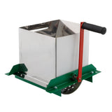 Razatoare Manuala Fructe Koza-Nova, Inox, 100 kg/h, Cuva 6L, pentru Mere si Must