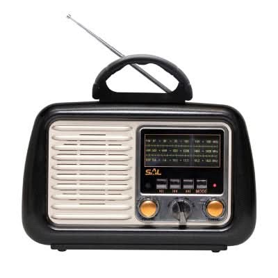 Radio retro RRT 2B – MP3, Bluetooth, AUX si radio 3 benzi – autonomie extinsa