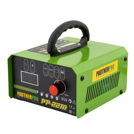Redresor Auto PartnerPro PP-22M, 12/24V, 220V, pentru baterie auto si camion