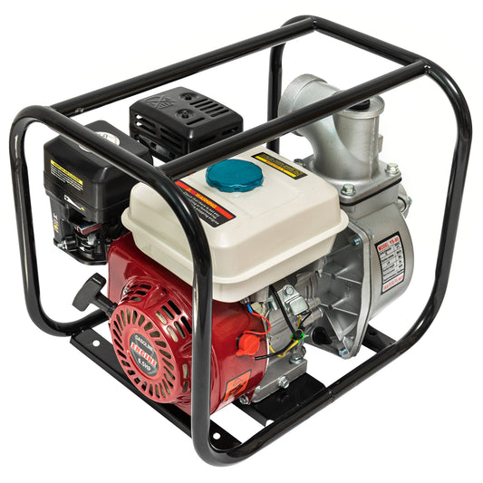 Motopompa benzina FERMAX GF-0245, 6.5CP, 2 toli, 4T, 30 mc/h, 23m refulare, autoamorsanta