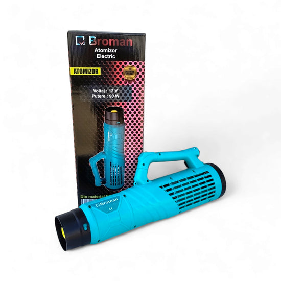 Set pompa de stropit Gospodarul Profesionist 16L electrica manuala + Atomizor Broman 12V