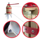 Teasc Manual Struguri Rotor FP-6, 6L, Lemn Masiv de Stejar