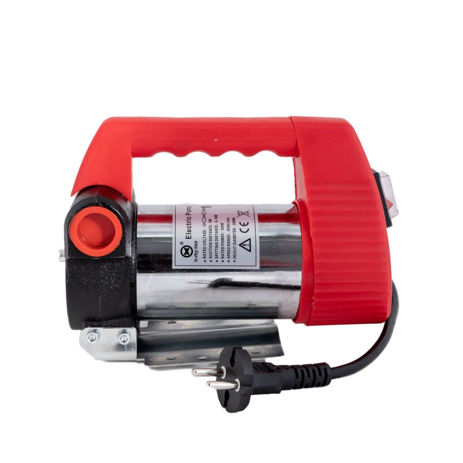 Pompa transfer lichide 220V, autoamorsare, pentru motorină și ulei, 300W, 50L/min