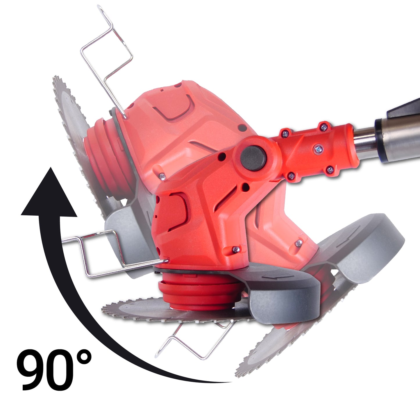 Motocoasa cu acumulator PROFESIONALA StartPro SBT2-21M, 20V, 2 acumulatori, 5000rpm, trimmer iarba 150mm, 8 accesorii
