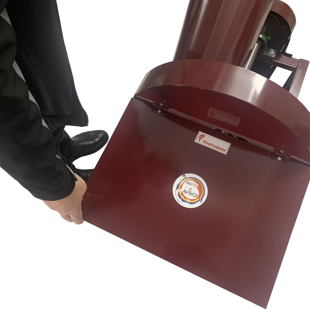 Tocator electric resturi vegetale VivaTechnix VMD-1021, 2.2 kW, 2800 rpm, 500 kg/h