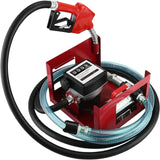 Pompa transfer diesel 550W, 60L/min, contor mecanic, pistol automat, 220V