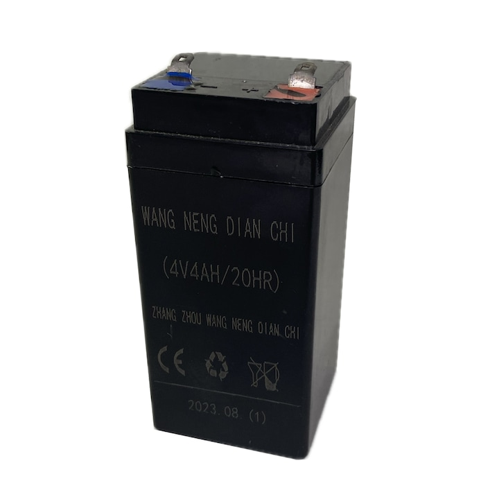 Acumulator Plumb-Acid 4V 4Ah SLA, pentru Cantare, Boxe si Dispozitive Electronice