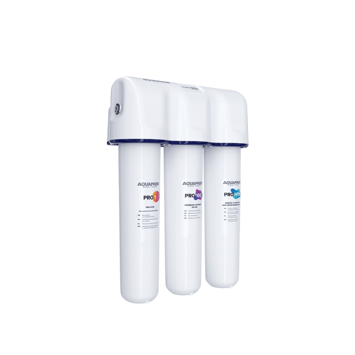 Filtru apa potabila Aquaphor OSMO PRO 100, osmoza inversa, rezervor 10 L, 190 l/zi, cartuse Pro