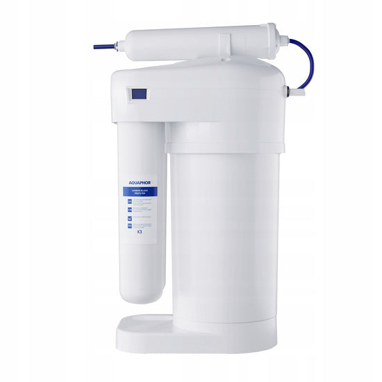 Sistem de filtrare cu osmoza inversa si mineralizare Aquaphor RO-70S, 3 filtre (K3, RO-50S, cartus 2in1), rezervor 5L, 190L/zi