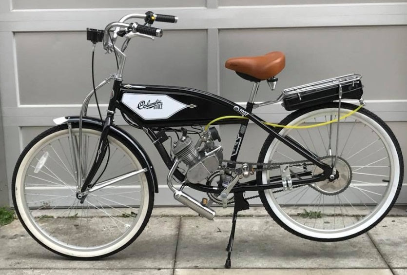 Rezervor kit motor bicicleta (tip portbagaj)