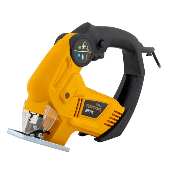 Fierastrau pendular + sabie 2in1 Rotor RFP710, 710W, 3000 rpm, taiere lemn 65 mm, otel 8 mm