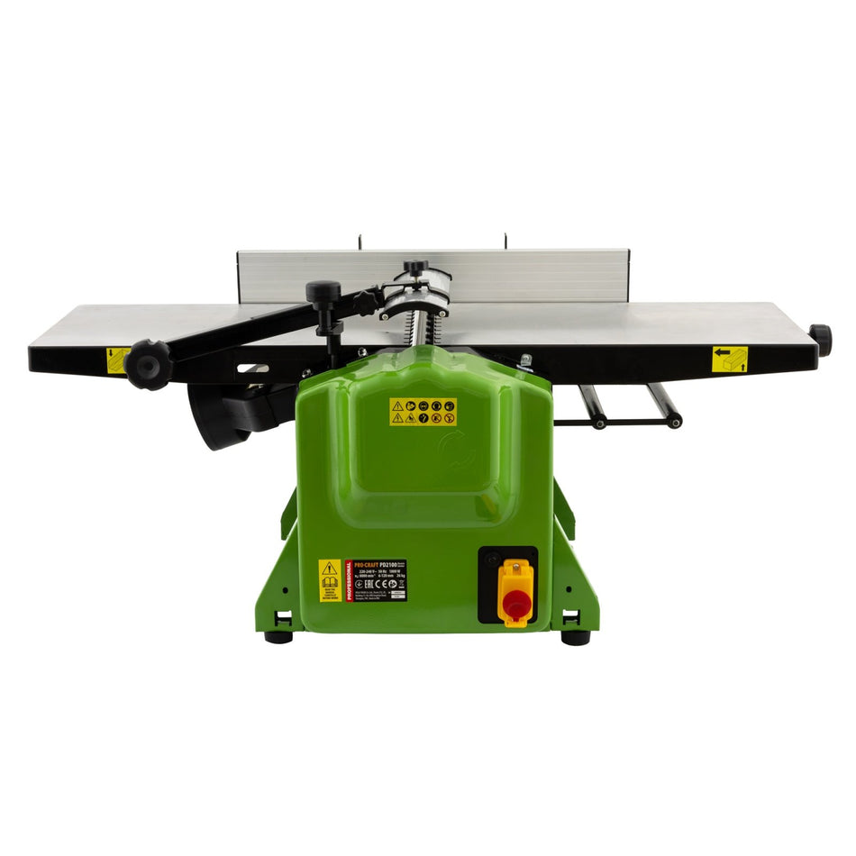 Masina de rindeluit Procraft, 1800W, latime 254mm, adancime 3mm, masa de lucru 913x257mm