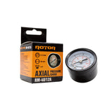 Manometru Axial Apa ROTOR RM-40/12A, 0-12 bari, 40mm, conexiune 1/4